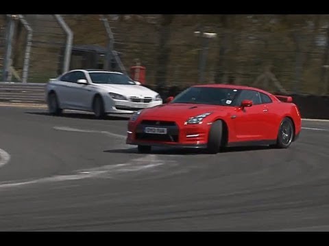 2013 Nissan GT-R vs Alpina B6 on track and road - autocar.co.uk