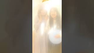 巨大風船に閉じ込められて風船割りしてみた　Trapped Inside a Giant Balloon and Popping Balloons