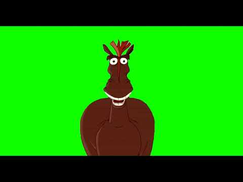 футаж хромакей . циничный конь юлий )) м ф три боготыря