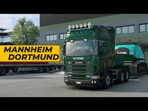 [ ETS 2 1.43 ] SCANIA R 4 DC14 MANNHEIM TO DORTMUND