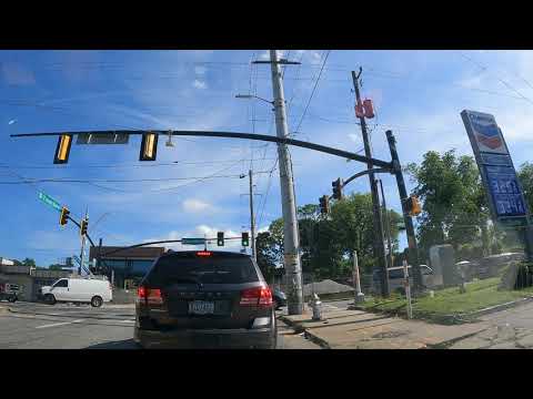 4k Downtown Atlanta Georgia | Bankhead | Drive Tour USA