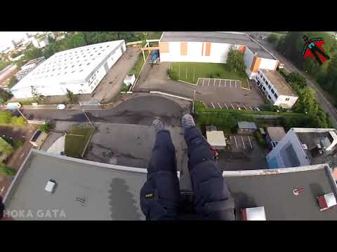 BASE JUMPING POV COMPILATION👍