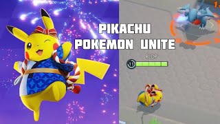 Pikachu Skill Combination Attack Pokemon Unite