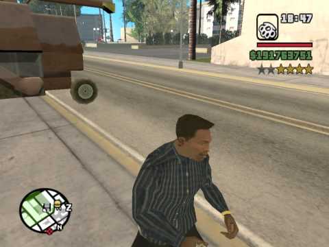 GTA San Andreas Combine Harvester Rampage