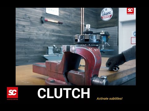 Scooter Center Tutorial - Clutch  Vespa PX (activate subtitles)