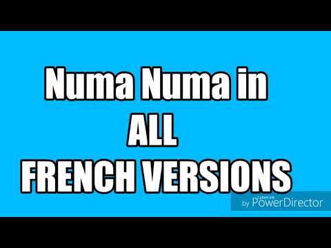 NUMA NUMA FRENCH VERSION / NUMA NUMA VERSION FRANÇAISE PARODIE (_ALL_VERSIONS_)