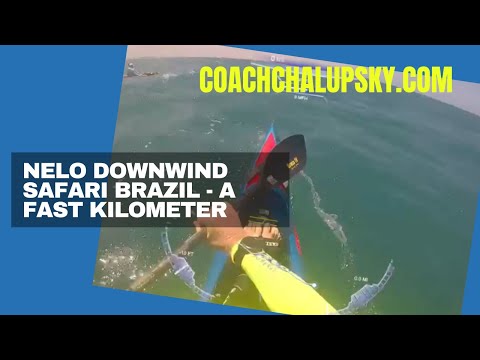Nelo Downwind Safari Brazil - A Fast Kilometre!