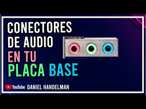 🎤🔊 CONECTORES de AUDIO de la PLACA BASE ✅🖥Como CONECTAR ALTAVOZ, MICROFONO y MESA DE MEZCLA al PC