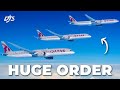Qatar Airways Orders 210 Aircraft