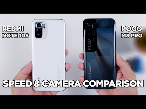 Redmi Note 10S vs POCO M3 Pro 5G SPEED TEST & CAMERA Comparison | Zeibiz