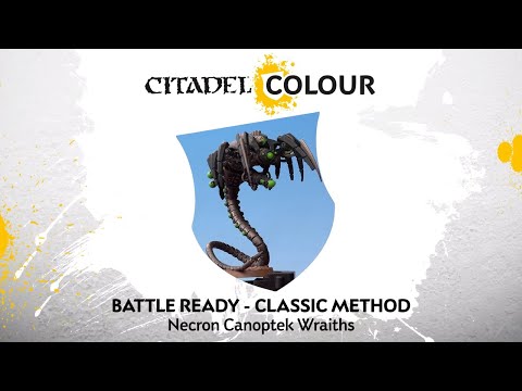 How to Paint: Necron Canoptek Wraiths – Classic Method