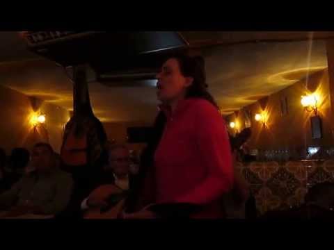 SUSANA PINTO FADO , ACTUOU NO RESTAURANTE RAMPINHA, , NO PORTO