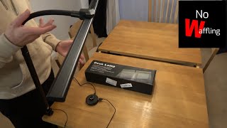 How to Use a Generic LED Double Head Desk Lamp - Beginners guide