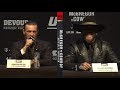 UFC 246: Pre-fight Press Conference Highlights
