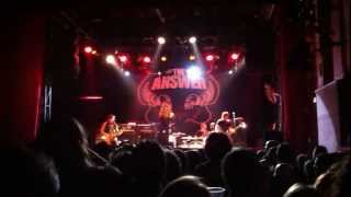 The Answer - One More Revival (Madrid 13/01/2012 Sala Caracol)