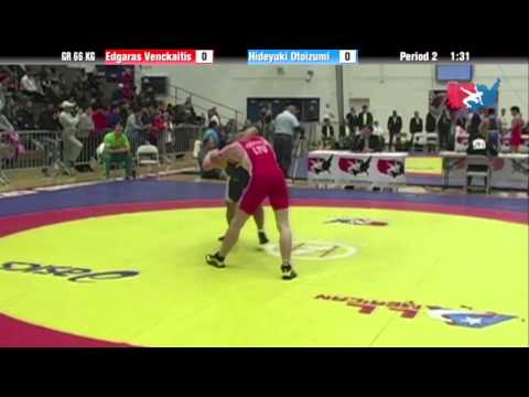 GR 66 KG   Bronze   Edgaras Venckaitis LTU vs  Hideyuki Otoizumi JPN