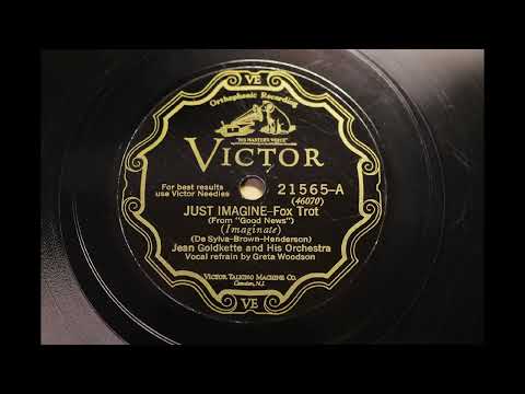 Jean Goldkette And His Orchestra { JUST IMAGINE } 1928.