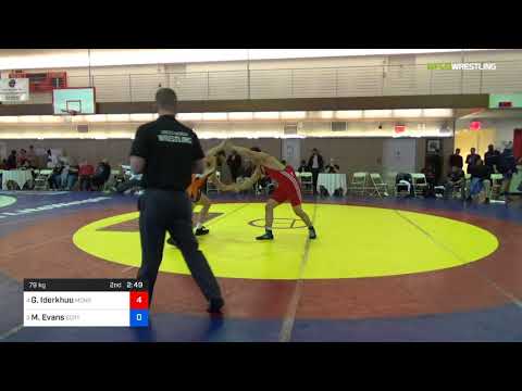 2018 Bill Farrell Memorial International/Men's Freestyle 79 Consi-Semis - Gantulga Iderkhuu (Mong)