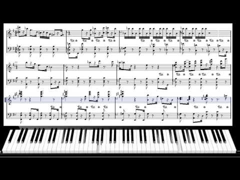 Уроки игры на фортепиано - (Джаз) Erroll Garner style#1