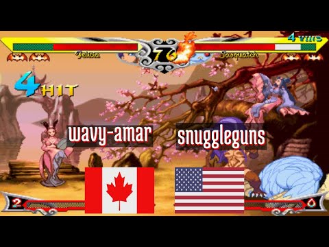 Vampire Savior - wavy-amar (CA) vs snuggleguns (US) - 2021-10-22
