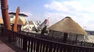 preview picture of video 'Aztec Swing - Energylandia - Roller Coasters ONRIDE'