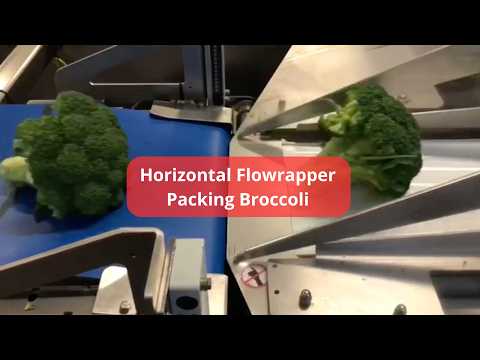Broccoli packaging machine
