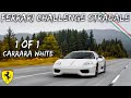 The World S ONLY Carrara White Ferrari Challenge Stradale