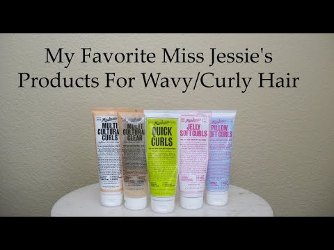 My Favorite Miss Jessie's Products For Wavy and Curly...