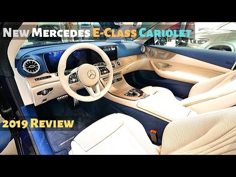New Mercedes E-Class Cariolet 2019 Review l AMAZING Interior