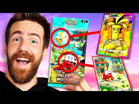 I HAVE To Pull Every Pokémon On This Pack Cover - Pokémon TCG