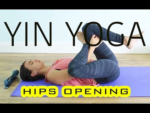 Yin Yoga For Tight Hips & Glutes - Deep Hip Stretching Yoga Flow | Gayatri Yoga