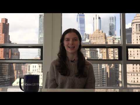 “Everyone here at Adam Leitman Bailey, P.C. is really just like a big family. There is so much working together and comradery. It is just a great atmosphere at the office” – Maya, High School Intern testimonial video thumbnail