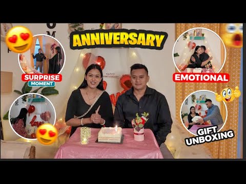 Our 3rd Anniversary❤️|| Emotional ho gaye🥹😭|| Varsha Thapa