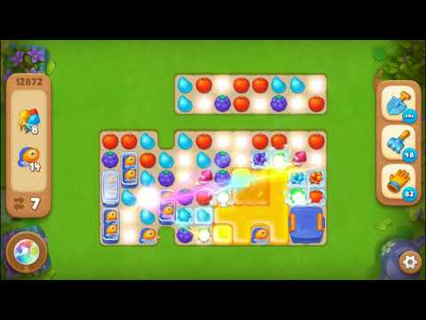 Gardenscapes Level 12872 No Boosters SD