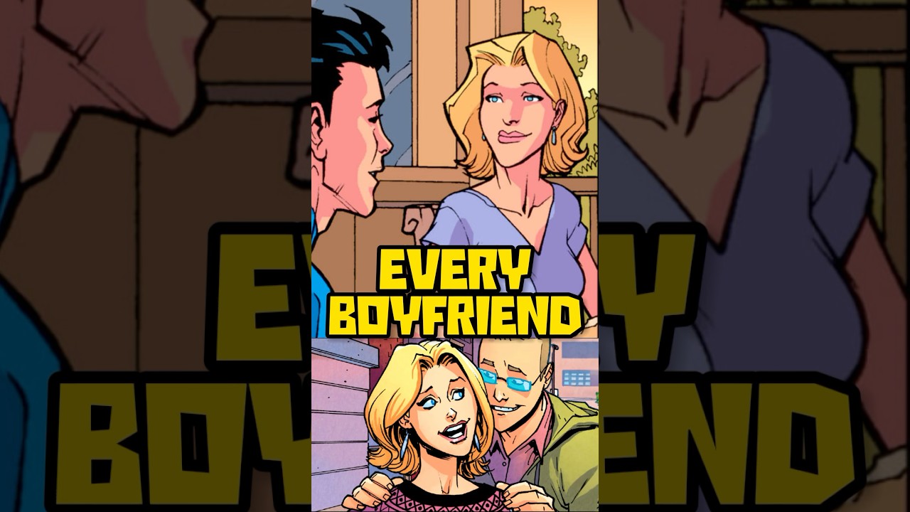 Every Boyfriend Amber Gets With In The Invincible Comics | Invincible #invincible #comics #shorts