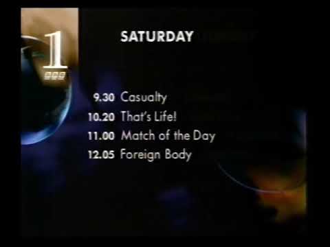 BBC1 | Continuity | 27th February 1993