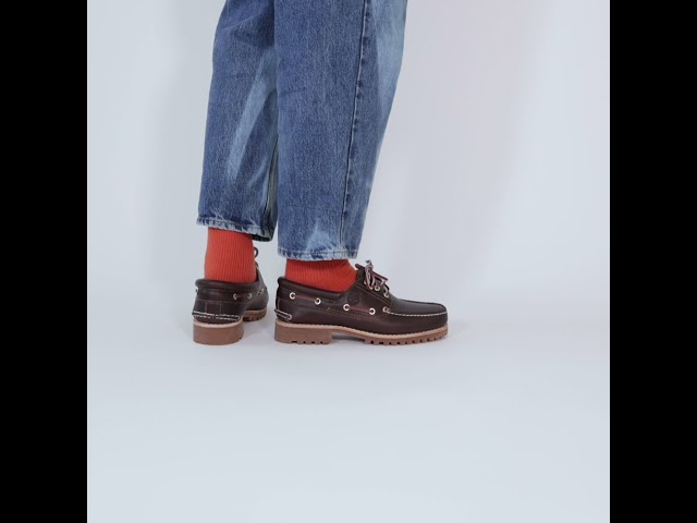 TIMBERLAND AUTHENTICS 3 EYE CLASSIC BROWN - SNEAKERS MEN TIMBERLAND AUTHENTICS 3 EYE CLASSIC BROWN - SNEAKERS MEN