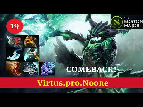 VP.Noone Outworld Devourer (Virtus.pro vs Team NP on Boston Major) COMBACK!