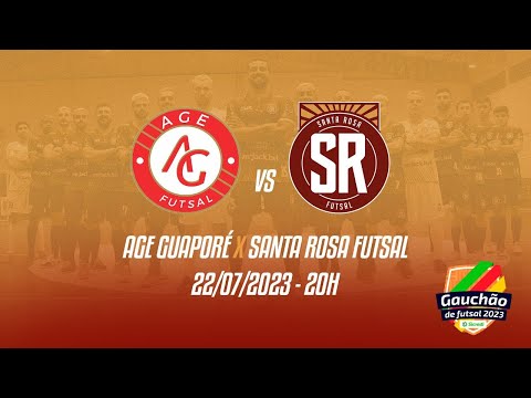 AGE 04 x 02 Santa Rosa Futsal • 9ª rodada • Gauchão Série A 2023