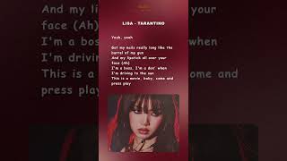 Download lagu LISA - TARANTINO (Preview) LYRICS #lisa #lalisa #music #newsong #preview #lilies #blink #lyrics mp3