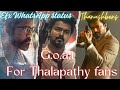 G O A T Mass Efx WhatsApp Status Tamil Goatmovie​ Goatvijay​ Thalapathy​ Yuvan Venkatprabhu