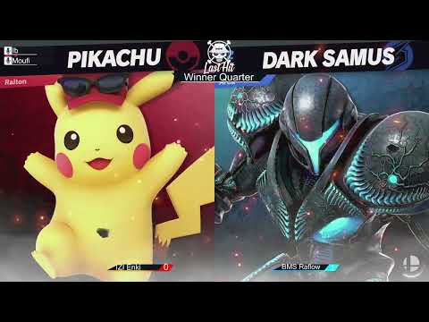 BDE LAST HIT #15 - WINNERS QUARTERS - Enki (Pikachu) vs. Raflow (Dark Samus)