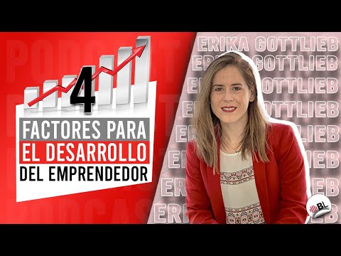4 FACTORES PARA EL DESARROLLO DEL EMPRENDEDOR | Erika Gottlieb