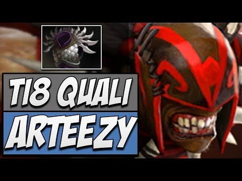 EG.Arteezy Bloodseeker in TI8 Qualifiers | Dota Gameplay