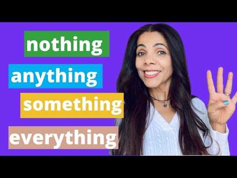 Quando usar something, anything, nothing e everything - veja as diferenças
