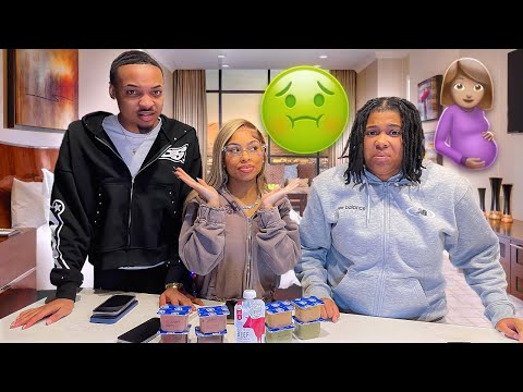 Eating BABY Food Or Answer The MESSY QUESTION !