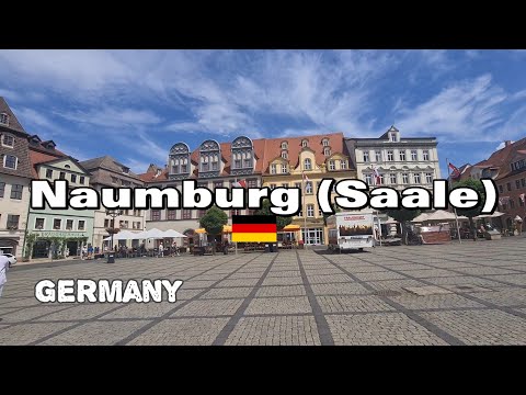 Naumburg (Saale), Germany 🇩🇪 Walking Tour | Hidden Gem, Historic Beauty & Dom Cathedral