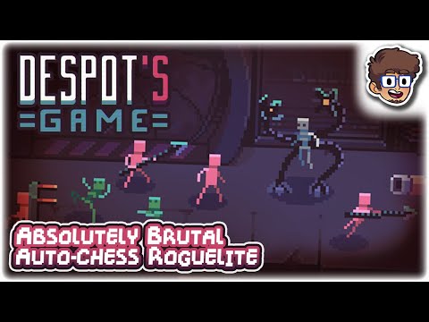 HARDCORE AUTO-CHESS ROGUELIKE!! | Let's Try: Despot's Game | Gameplay Preview