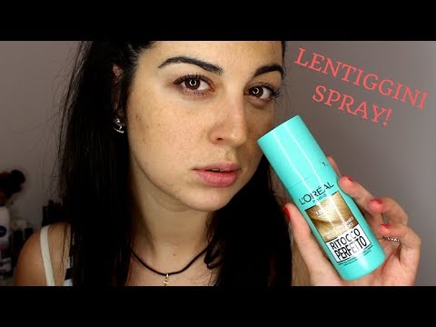Mi faccio le lentiggini spray! - tutorial