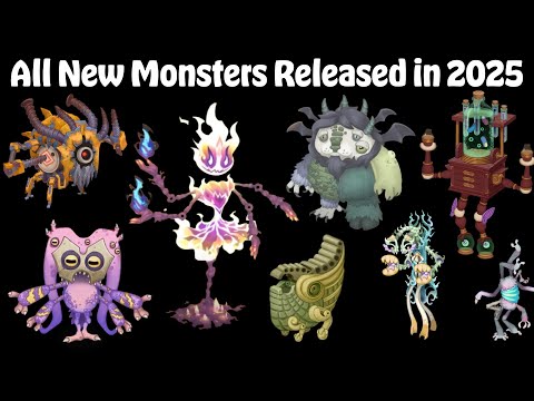 All New Monsters Released in 2025 | My Singing Monsters